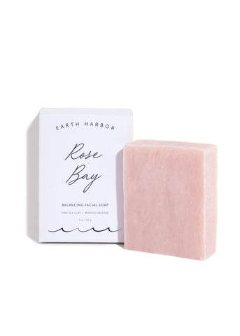 Facial Soap: Pink Sea Clay + Rose